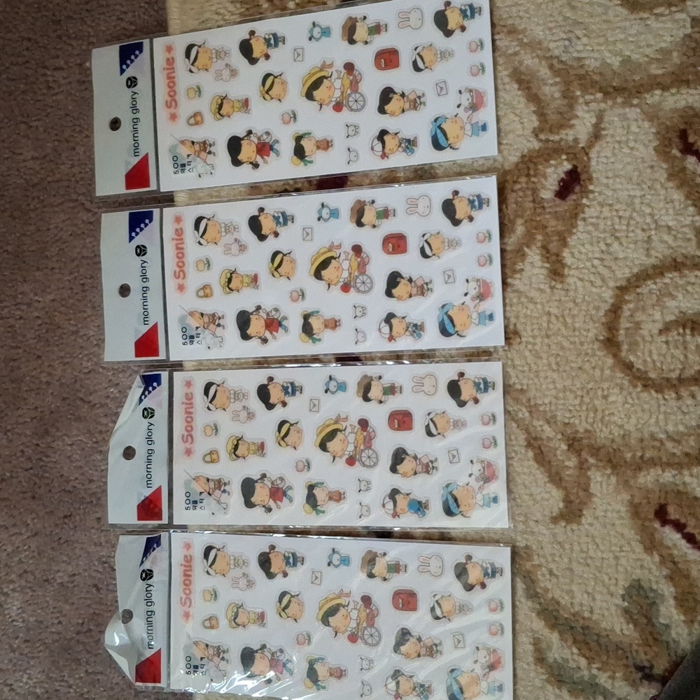 Morning Glory Soonie stickers
